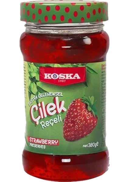 Çilek Reçeli 380 gr Ekstra Geleneksel x 3 Adet fiyatları