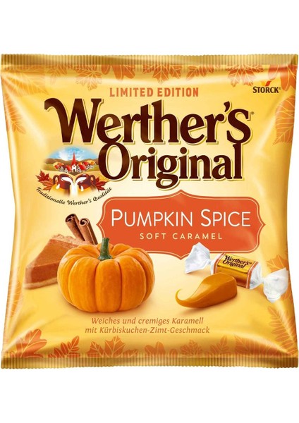 Neu Werther's Original Soft Caramel Pumpkin Spice 180 gr