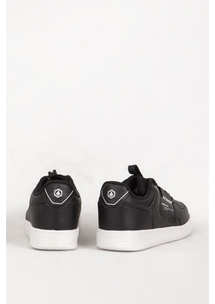 Kadın Bağcıklı Spor Ayakkabı Gerçek Deri Hj 21225Z Siyah/ Beyaz modelleri