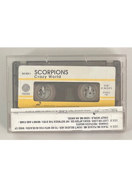 Scorpions Crazy World Kaset