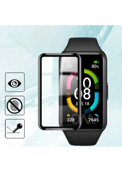 Huawei Band 6 - Ekran Koruyucu Pmma Pet Saat Ekran Koruyucu - Şeffaf fiyatları