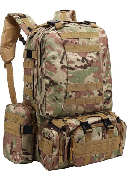 55L Oxford Ş Sırt Çantası Kamp Açı Yürüyüş Trekking Çantası (Yurt Dışından)