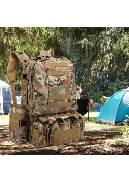 55L Oxford Ş Sırt Çantası Kamp Açı Yürüyüş Trekking Çantası (Yurt Dışından) fiyatları