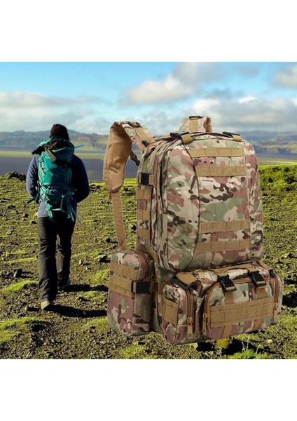 55L Oxford Ş Sırt Çantası Kamp Açı Yürüyüş Trekking Çantası (Yurt Dışından) fırsatları