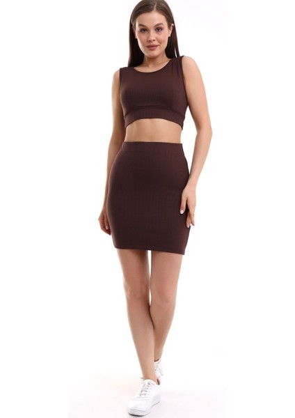 Compack Etek-Crop Bluz Takım Fitilli fiyatları