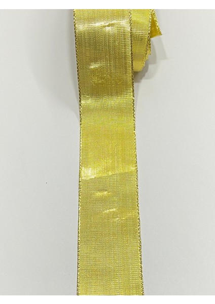 Metalik Kurdela / Parlak Gold / 4 cm / 5 Metre modelleri
