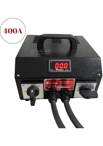 0V-40V Akü Test Cihazı Dijital (4 Kademeli) (100A/200A/300A/400A)