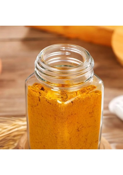 6 Adet Bambu Baharatlık Cam Baharat Kavanozu Bambu Kapaklı Kavanoz Serpme Başlıklı Baharatlık 120 ml fiyatları