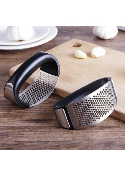 Yeni Sarımsak Ezici - Paslanmaz Çelik - Garlic Press