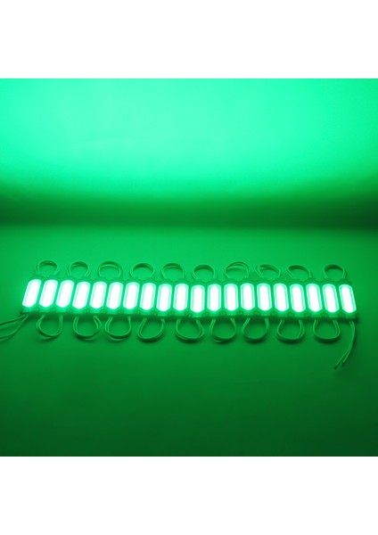 12 Volt 2 Watt Yeşil Modül LED 68X16 mm (4886)