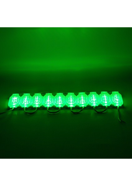 Modül LED 12V 0.6W Yeşil 2835 65 x 25MM IP65 120LM 160 Derece (4886)