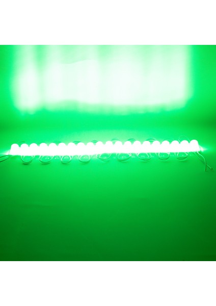 Modül LED 12V 1.5W Yeşil 2835 85 x 73MM IP65 240-260LM 180 Derece (4886)