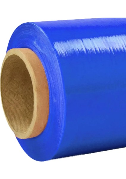 Net 50 Metre 23 Mic Kalın Mavi Eşya Sarma Streci fiyatları