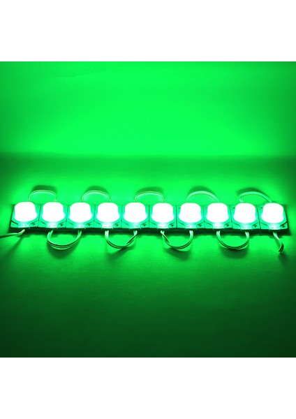 Modül LED 12V 1.5W Yeşil 3030 40X30 mm (4886)