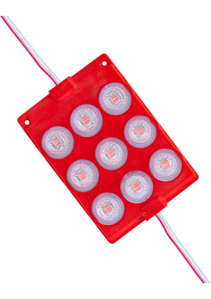 Modül LED 12V 0.6W Kırmızı Flaşlı Yanıp Sönen 7860-2835 (4886)