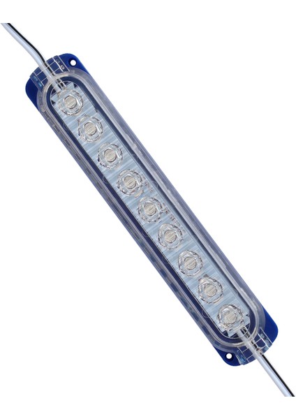 Tek Renk Mavi Modül LED 14*32.5 2835 24 Volt 2.4 Watt (4886)