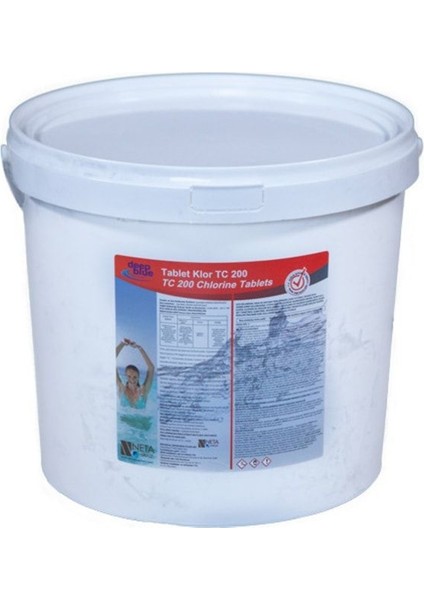 Tc 200 Tablet Klor % 90 - 10 Kg