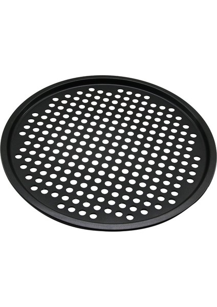 32cm Çelik Pizza Tepsisi Delikli (4886)