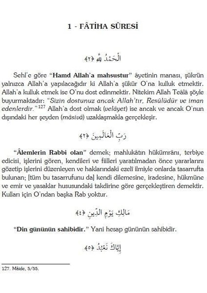 Tefsîrü'l-Kur'âni'l-Azîm - Sehl B. Abdullah et-Tüsteri modelleri