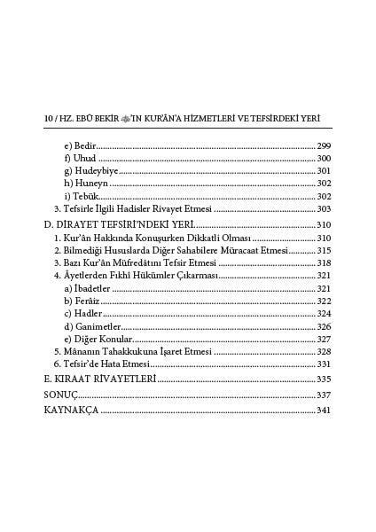 Hz. Ebu Bekir'in Kur'an'a Hizmetleri ve Tefsirdeki Yeri - Murat Kaya indirimleri
