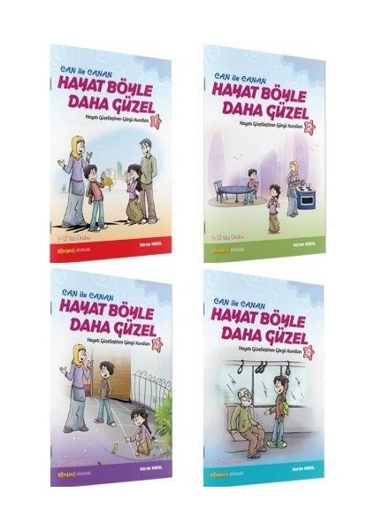 Hayat Böyle Daha Güzel (4 Cilt Takım) - Harun Kırkıl
