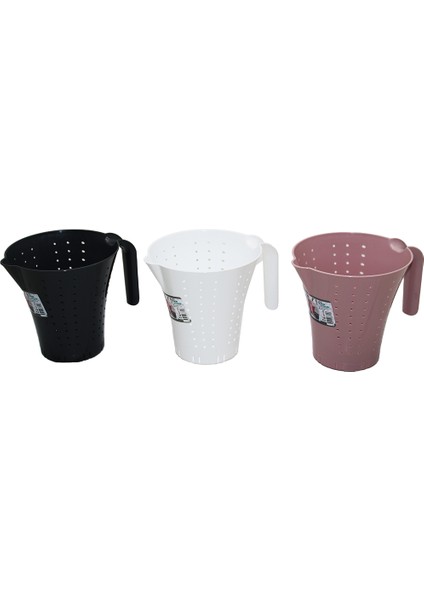 Kapaksız - Renkli Plastik Bakliyat Süzgeç