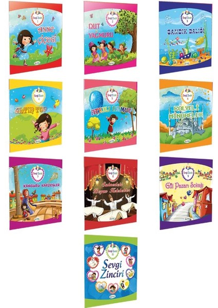 Sevgi Zinciri (10 Kitap Takım) fiyatları