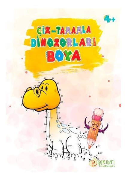 Çiz - Tamamla Dinozorları Boya - Şaban Muslu fiyatları