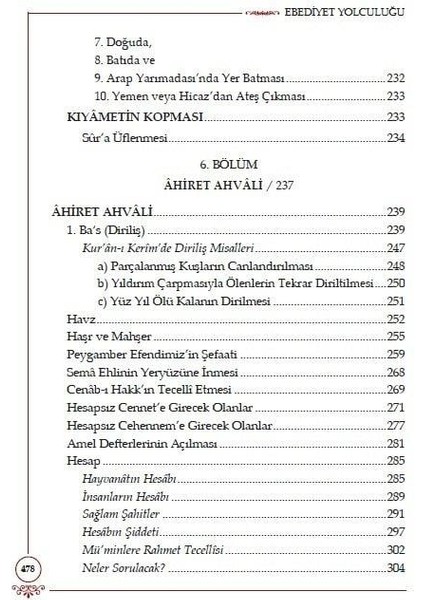 Ebediyet Yolculuğu Ölüm, Kabir, Kıyamet ve Ötesi - Osman Nuri Topbaş (Karton Kapak) modelleri