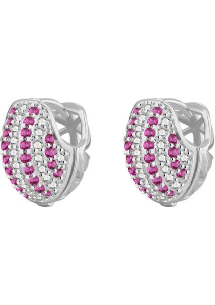 Renk Kontrast Renk Daire Kulak Tokası (Yurt Dışından)