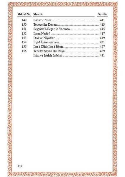 Mektûbat - Muhammed Esad Erbili indirimleri