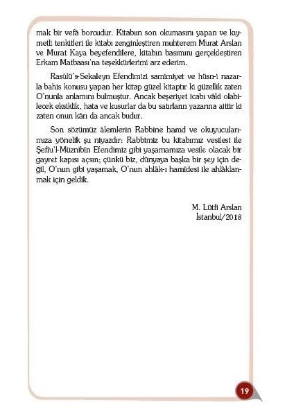 Peygamber Efendimizden 365 Örnek Davranış fırsatları