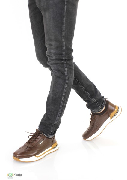 Erkek Deri Günlük Spor Tarz Ayakkabı P4K/C10279