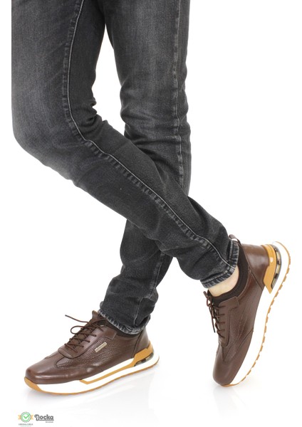 Erkek Deri Günlük Spor Tarz Ayakkabı P4K/C10279 fırsatları