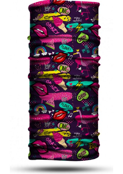 Motorcu Boyunlugu Unisex Bandana Motosiklet Bandana Boyunluk Kadın Erkek Boyunluk Headwear BDK559