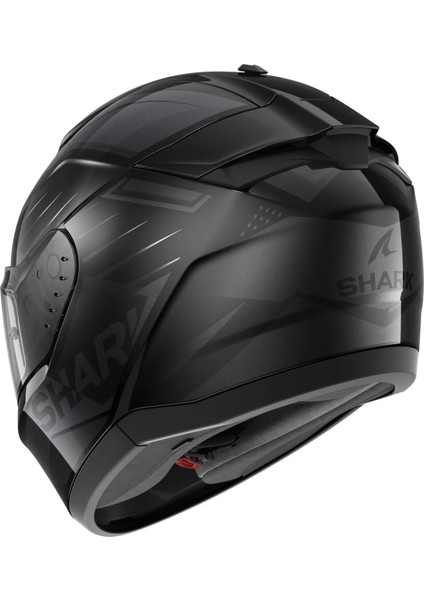 Rıdıll 2 Bersek Siyah Kapalı Kask