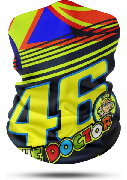 Vr 46 Motorcu Boyunlugu Unisex Bandana Motosiklet Bandana Boyunluk Kadın Erkek Boyunluk Headwear BDK924 fiyatları