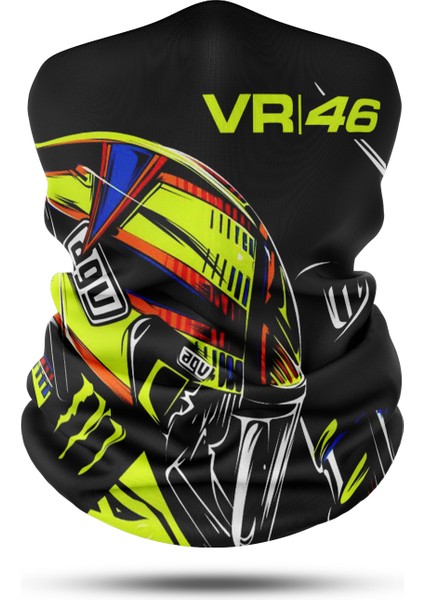 Vr 46 Motogp Motorcu Boyunlugu Unisex Bandana Motosiklet Bandana Boyunluk Kadın Erkek Boyunluk Headwear BDK934 fiyatları