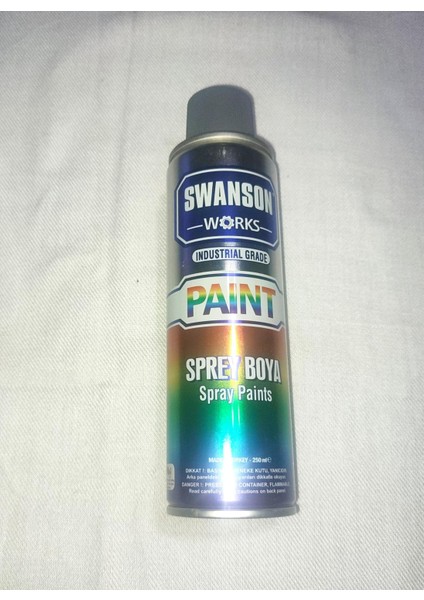 Gri Renk Spray Boya 250 ml (3ADET)