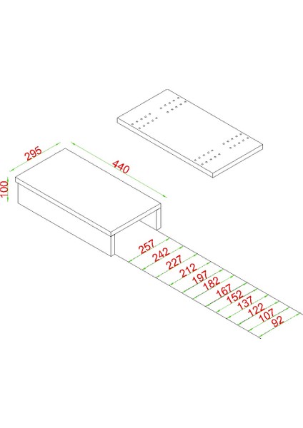 Boston Kol Üstü Sehpa, Koltuk Yanı Sehpa, Ayarlanabilir Tepsi, Dekoratif Koltuk Sehpası 29 cm