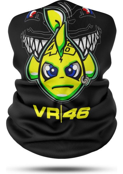 Vr 46 Siyah Motorcu Boyunlugu Unisex Bandana Motosiklet Bandana Boyunluk Kadın Erkek Boyunluk Headwear BDK927 fiyatları