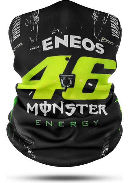 Eneos 46 Motogp Motorcu Boyunlugu Unisex Bandana Motosiklet Bandana Boyunluk Kadın Erkek Boyunluk Headwear BDK947 fiyatları