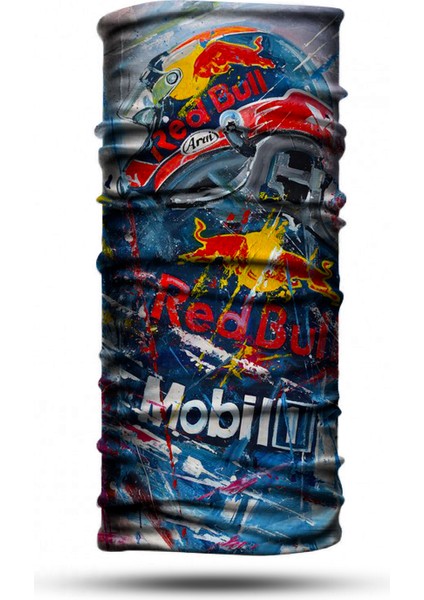 Red Bull Motogp Motorcu Boyunlugu Unisex Bandana Motosiklet Bandana Boyunluk Kadın Erkek Boyunluk Headwear BDK944