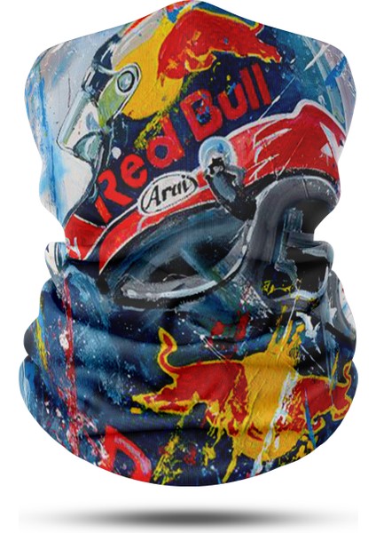 Red Bull Motogp Motorcu Boyunlugu Unisex Bandana Motosiklet Bandana Boyunluk Kadın Erkek Boyunluk Headwear BDK944 fiyatları