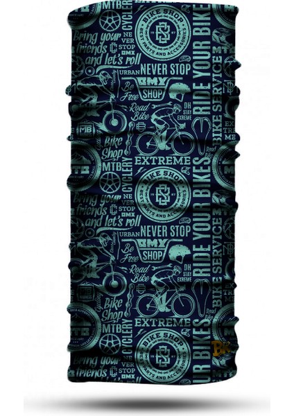 Motorcu Boyunlugu Unisex Bandana Motosiklet Bandana Boyunluk Kadın Erkek Boyunluk Headwear BDK959