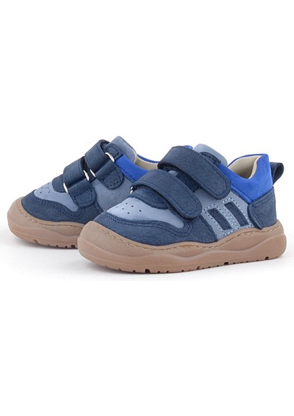 Schaggy Hakiki Deri Lacivert Mavi Bebek Spor Ayakkabı fırsatları