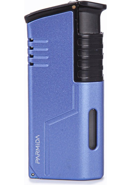 3 Torch Pürmüz Mor-Siyah Metal Puro Çakmağı