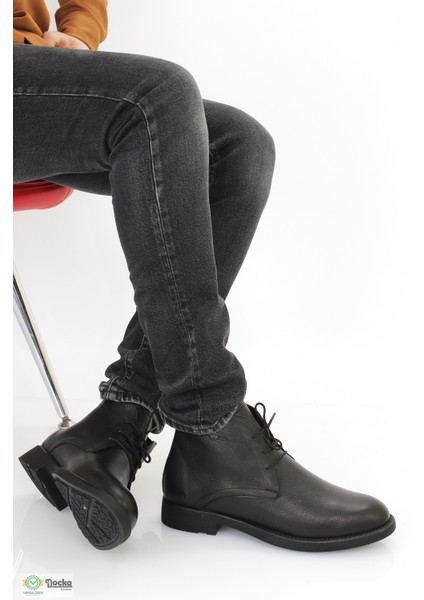 Erkek Deri Klasık Tarz Fermuarlı Bot AKX4K/BT542 modelleri