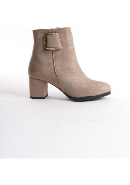 Kadın Klasik Toka Detaylı Topuklu Kısa Bot fiyatları