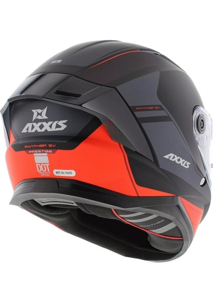 Axxıs Panther Sv Prestıge B5 Matt Red Kapalı Kask fiyatları